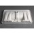 Aqualine ZEN umywalka meblowa 80x45cm biała 3080