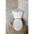 Aqualine CLIFTON kompakt WC narożny mechanizm spłukujący 3/6l odpływ poziomy biały FS1PK