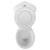 Aqualine CLIFTON kompakt WC narożny mechanizm spłukujący 3/6l odpływ poziomy biały FS1PK