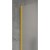 Gelco VARIO GOLD MATT jednoczęściowa kabina przysznicowa Walk-In montaż przy ścianie szkło dymione 1000 mm GX1310-01