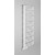 Aqualine POSEIDON grzejnik łazienkowy 450x1540mm biały PS415