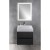 Sapho ODETTA szafka umywalkowa 57x50x43.5cm antracyt mat DT060-3434