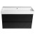 Sapho FILENA szafka umywalkowa 95x51.5x43cm czarny mat strip FID1210BS