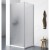 Aqualine PILOT kabina prysznicowa 800x800 mm szkło Brick PT080-01