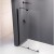 Polysan MODULAR SHOWER drzwi przesuwne 1600 mm czarny MS5-160B
