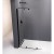 Polysan MODULAR SHOWER drzwi przesuwne 1600 mm czarny MS5-160B