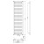 Bruckner ALBRECHT grzejnik 400x1570mm podłączenie środkowe chrom 600.113.1