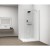 Polysan ESCA CHROME jednoczęściowa kabina przysznicowa Walk-In montaż przy ścianie szkło czyste 1200 mm ES1012-01