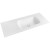 Sapho TREOS umywalka 96.6x513 cm Rockstone prawy biały mat TS097-0101-R