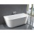 Aqualine TAJO wanna przyścienna stojąca 180x80cm biały E1990