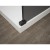 Polysan ESCA BLACK MATT jednoczęściowa kabina przysznicowa Walk-In szklo dymione 1500 mm ES1215-06