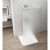 Polysan ESCA WHITE MATT jednoczęściowa kabina przysznicowa Walk-In szkło matowe 1200 mm ES1112-07