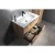 Sapho CIRASA szafka pod umywalkę 798x52x46cm siena strip CR801-4242S