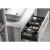 Sapho CIRASA szafka pod umywalkę 798x52x46cm agila strip CR801-4343S