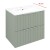 Sapho CIRASA szafka pod umywalkę 58x54x39cm verde strip CR592-4444S