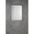 Aqualine CORNA lustro z oświetleniem LED 60x80cm czujnik dotykowy ściemnialne czarny mat CN060