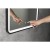 Aqualine SWIDA lustro z oświetleniem LED 60x80cm czujnik dotykowy ściemnialne czarny mat SW060