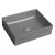 Sapho FORMIGO umywalka betonowa nablatowa 47.5x36.5cm srebrny FG119