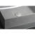 Sapho FORMIGO umywalka betonowa nablatowa 47.5x36.5cm srebrny FG119