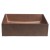 Sapho FORMIGO umywalka betonowa nablatowa 47.5x36.5cm miedź FG120