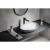 Sapho FORMIGO umywalka betonowa nablatowa 60x40cm szary FG217