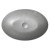 Sapho FORMIGO umywalka betonowa nablatowa 60x40cm srebrny FG219