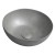 Sapho FORMIGO umywalka betonowa nablatowa średnica 39cm srebrny FG319
