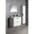 Aqualine DENEB szafka umywalkowa 773x55x43.5cm biała mat DN280