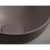 Sapho MINOR umywalka betonowa nablatowa średnica 26cm ciemny brąz MR26015