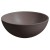 Sapho MINOR umywalka betonowa nablatowa średnica 26cm ciemny brąz MR26015