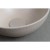 Sapho MINOR umywalka betonowa nablatowa średnica 26cm piaskowy MR26014