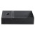 Sapho PICCOLINO umywalka betonowa 308x17cm bateria z lewej strony antracyt PK30016