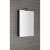 Sapho GRETA szafka z lustrem z oświetleniem LED 50x70x14cm czarny mat GR055-0035