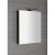 Sapho GRETA szafka z lustrem oświetlenie LED 60x70x14cm czarny mat GR065-0035