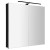 Sapho GRETA szafka z lustrem oświetlenie LED 81x70x14cm czarny mat GR085-0035