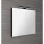 Sapho GRETA szafka z lustrem oświetlenie LED 81x70x14cm czarny mat GR085-0035