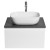 Aqualine ALTAIR szafka z płytą 62.5 cm biały/antracyt łupek AI267-03