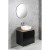 Aqualine ALTAIR szafka z płytą 68 cm dąb czarny mat/emporio AI670-01