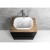 Aqualine ALTAIR szafka z płytą 68 cm dąb czarny mat/emporio AI670-01