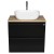 Aqualine ALTAIR szafka z płytą 68 cm dąb czarny mat/emporio AI670-01