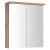 Aqualine Kawa Strip szafka z lustrem oświetlenie Led 60x70x22cm dąb emporio WGL36S