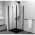 Polysan Zoom Black kabina prysznicowa 900x900mm wejście z rogu ZL4915BL-02