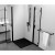 Polysan Zoom Black kabina prysznicowa 900x900mm wejście z rogu ZL4915BL-02