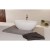 Polysan Noya wanna wolnostojąca 170x76x56cm solid surface biały mat 92330