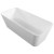 Polysan Leyla wanna wolnostojąca 170x78x55cm solid surface biały mat 92530
