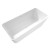 Polysan Leyla wanna wolnostojąca 170x78x55cm solid surface biały mat 92530