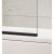 Aqualine Wila parawan wannowy 900x1400 mm składany czarny szkło czyste AQ5742B