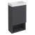 Sapho Latus Xi szafka pod umywalkę 30x53x165cm antracyt mat LT711-3434