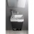 Sapho Latus Xi szafka pod umywalkę 30x53x165cm antracyt mat LT711-3434