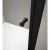 Aqualine Agga Black kabina prysznicowa 800x800mm szkło czyste BLF808